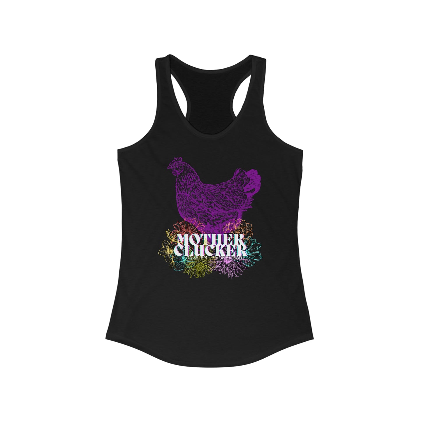 Mother Clukcer Women's  Racerback Tank