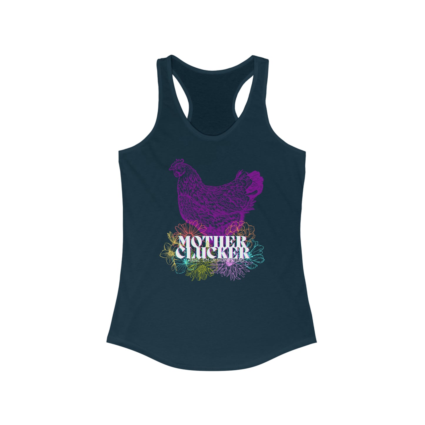 Mother Clukcer Women's  Racerback Tank