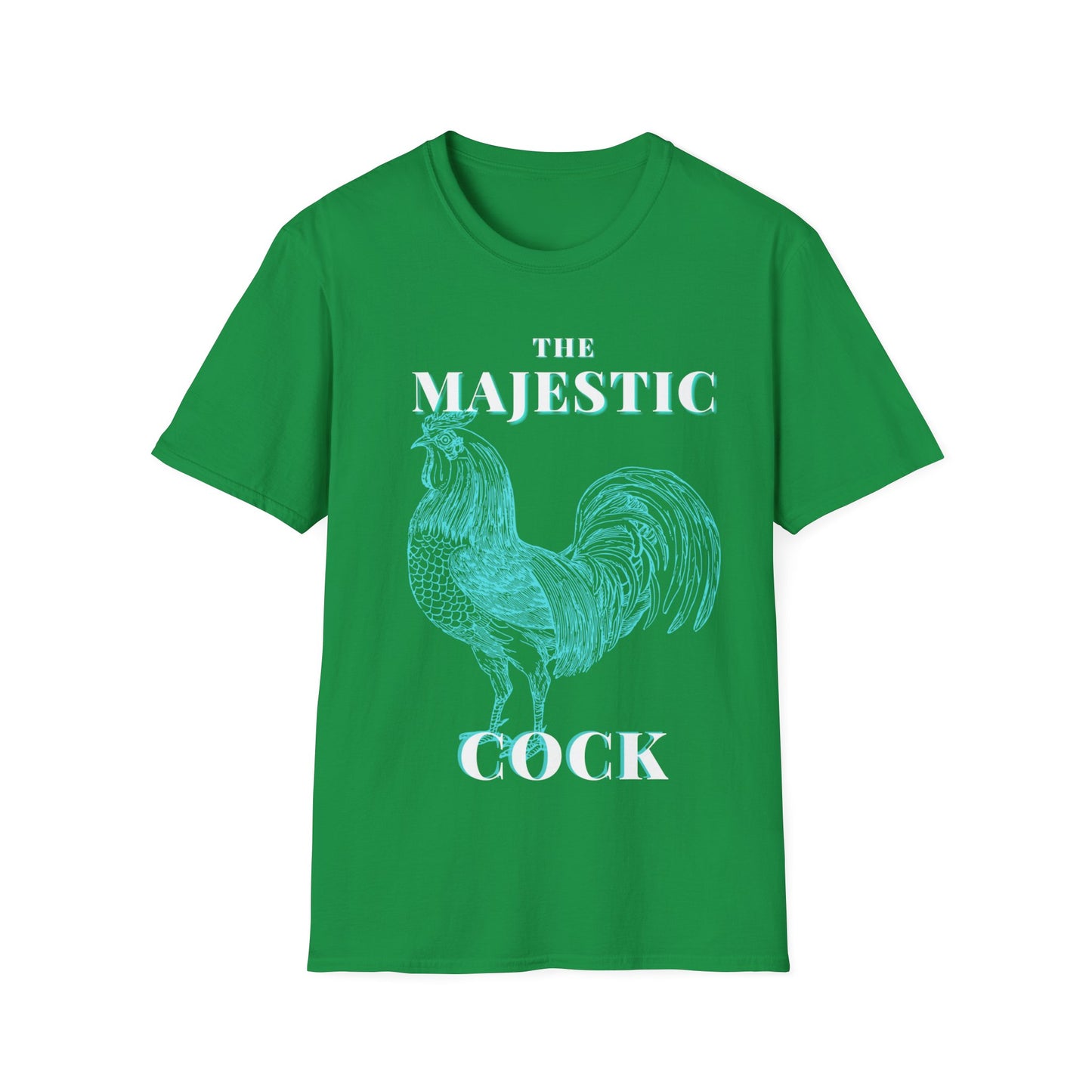 Majestic Cock t shirt for chicken dads