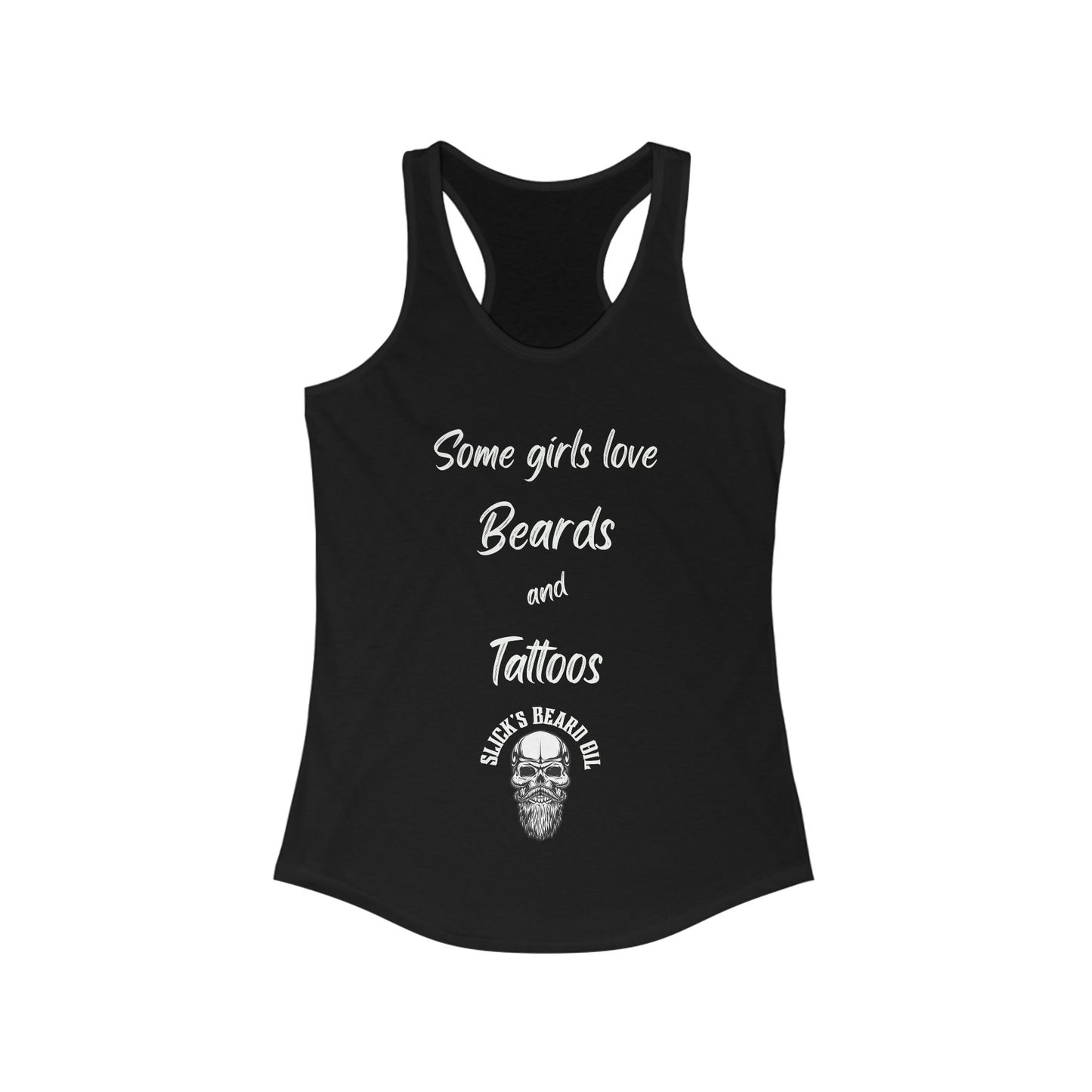 Women's Beards and Tattoos Razorback Tank