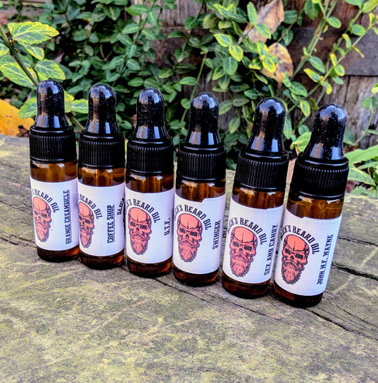 Sample Pack of Slick's Beard Oil - Free Shipping - High Quality Natural Beard Oil