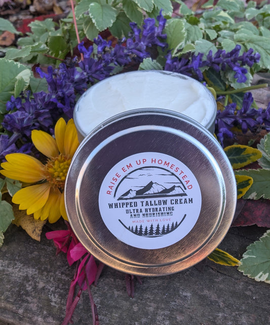 Whipped Tallow Cream - Face Cream - Tallow Balm - Ultra Hydrating